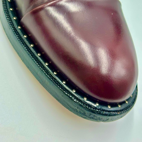 Louis Vuitton Cap Toe Oxford With Nailhead Trim  Mens SZ 8 - Picture 7 of 14